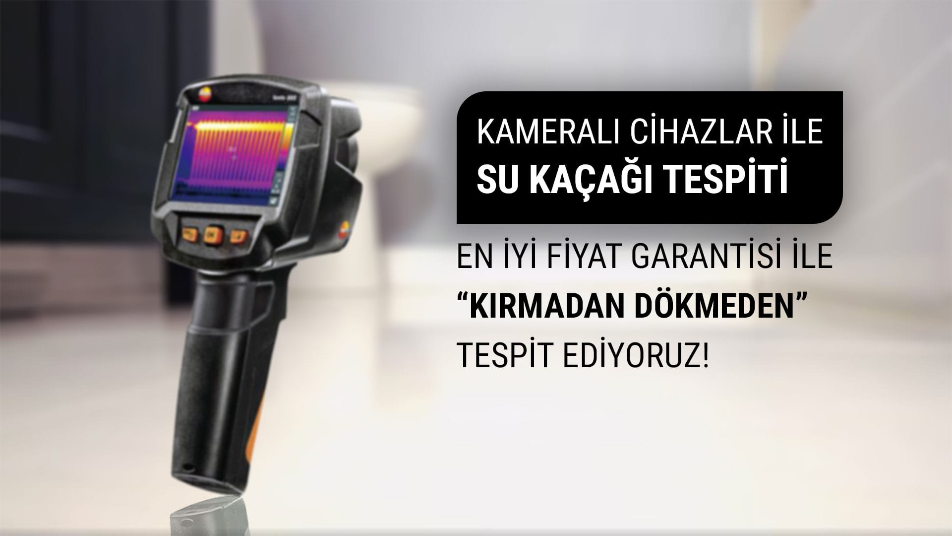 Kumlu Su Kaçağı Tespiti